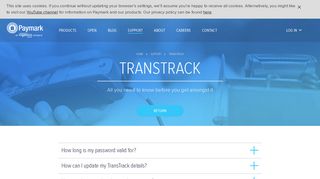 TransTrack » Paymark