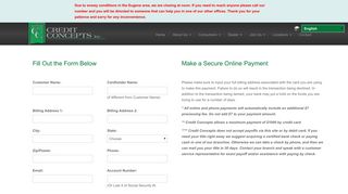 Secure Payments - Credit Concepts