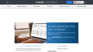 Virtual Terminal - Chase Merchant Services