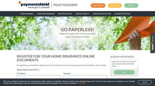 Register to view your insurance policy documents ... - Paymentshield