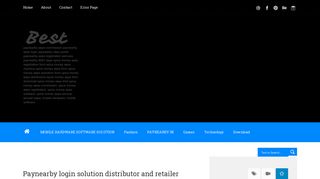 Paynearby login solution distributor and retailer | MMC2SPL