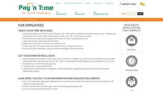 For Employees - Home | Pay 'n Time