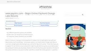www.payolcc.com - Begin Online Payment Orange Lake Resorts ...