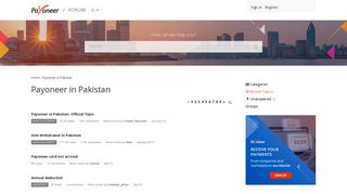 Payoneer in Pakistan — Payoneer Community