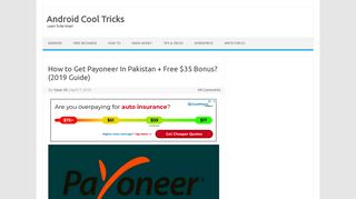 Payoneer In Pakistan: Step by Step Guide + $35 Sign UP Bonus!