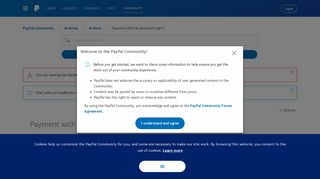 Payment with no password login? - PayPal Community