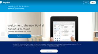 New PayPal for business, new business account | PayPal UK