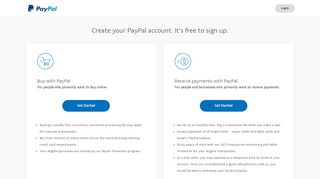 Sign Up: Create a PayPal Account - PayPal Indonesia