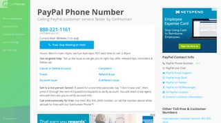 PayPal Phone Number | Call Now & Skip the Wait - GetHuman