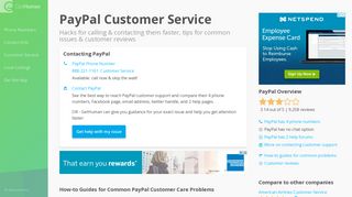 PayPal customer service - GetHuman