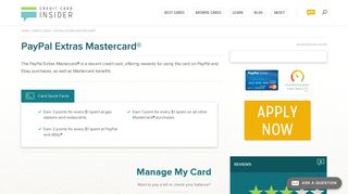 PayPal Extras Mastercard® - Credit Card Insider