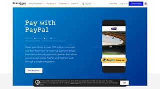 Pay with PayPal | Braintree Payments