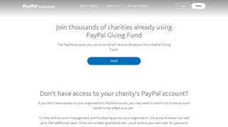 PayPal Giving Fund-Pre-enroll