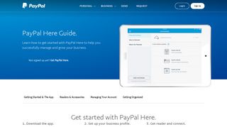 PayPal Here Guide | Mobile POS App & Card Readers | PayPal US