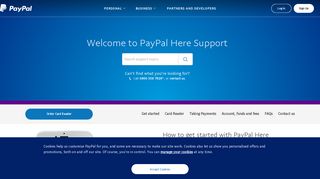 PayPal Here Guide - PayPal Here Account | PayPal UK
