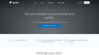 Manage your PayPal Business Account - PayPal