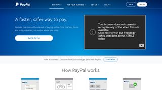 Pay Online, Send Money or Set Up a Merchant Account - PayPal ...