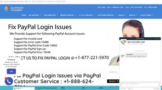 +1-888-624-7214 Fix Paypal Login issues, Paypal Customer Service