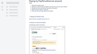 Paying by PayPal without an account - The Plugin People - Plugin ...