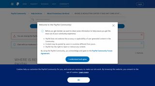 WHERE IS RESOLUTION CENTER IT DOES NOT COME UP AT ... - PayPal ...