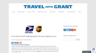 Print USPS and UPS Shipping Labels from your PayPal Account