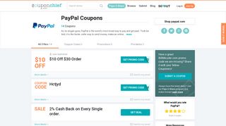 PayPal Coupons - Save w/ Feb. '19 Coupon Codes & Free Shipping