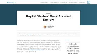 PayPal Student Bank Account Review for 2019 | LendEDU