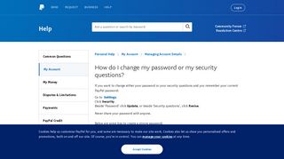 how do-i-change-my-password-or-my-security-questions - PayPal