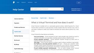 What is Virtual Terminal and how does it work? - PayPal