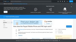 applications - How does the Paypal 'Mobile Phone and PIN' login ...