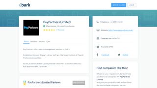 PayPartners Limited Reviews - Bark