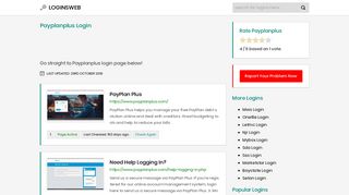 Payplanplus Login