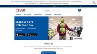 Tesco Pay+ Mobile Payment | Tesco