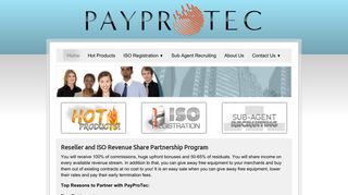 PayProTec Agent, ISO and Sales Partner Programs