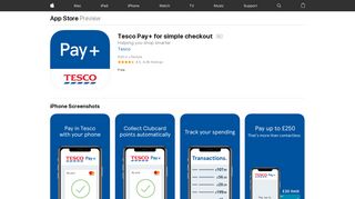 Tesco Pay+ for simple checkout on the App Store - iTunes - Apple