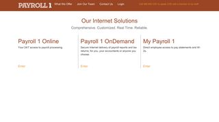 Internet Solutions | Payroll 1