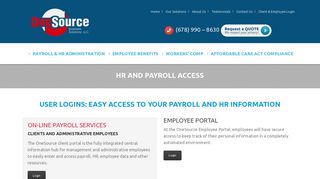 OneSource Business Solutions | HR and Payroll AccessOneSource ...