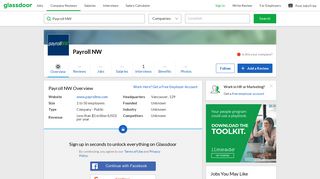Working at Payroll NW | Glassdoor