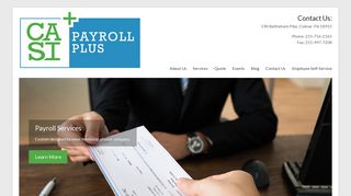 CASI Payroll Plus – Payroll Processing & HR Consulting