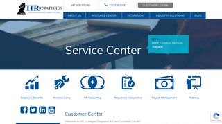 Service Center - HR Strategies