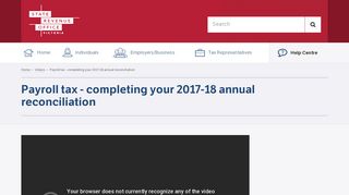 Payroll tax - completing your 2017-18 annual reconciliation | State ...