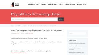 How Do I Log in to My Payrollhero Account on the Web ...
