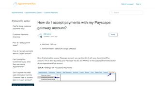 How do I accept payments with my Payscape gateway account ...