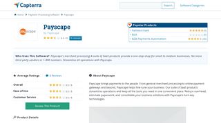 Payscape Reviews and Pricing - 2019 - Capterra