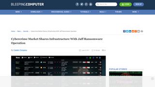 Cybercrime Market Shares Infrastructure With Jaff Ransomware ...