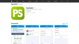 PaySimple on the App Store - iTunes - Apple