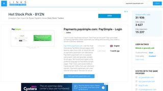 Visit Payments.paysimple.com - PaySimple - Login.
