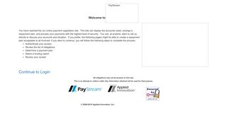 Pay with PayStream - Client Access Web