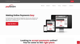 Paystream Payment Gateway - Easy to use, simple to set up, 24/7 ...