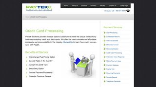 Paytek Solutions | Credit Card Processing